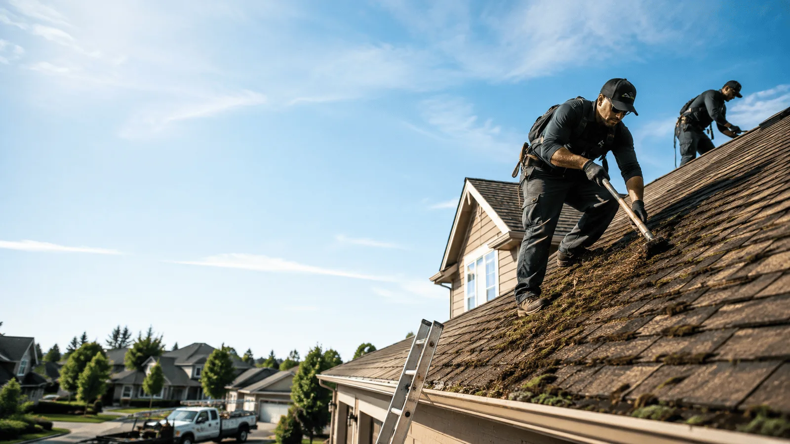 Roof Moss Removal in Milano, TX near me
